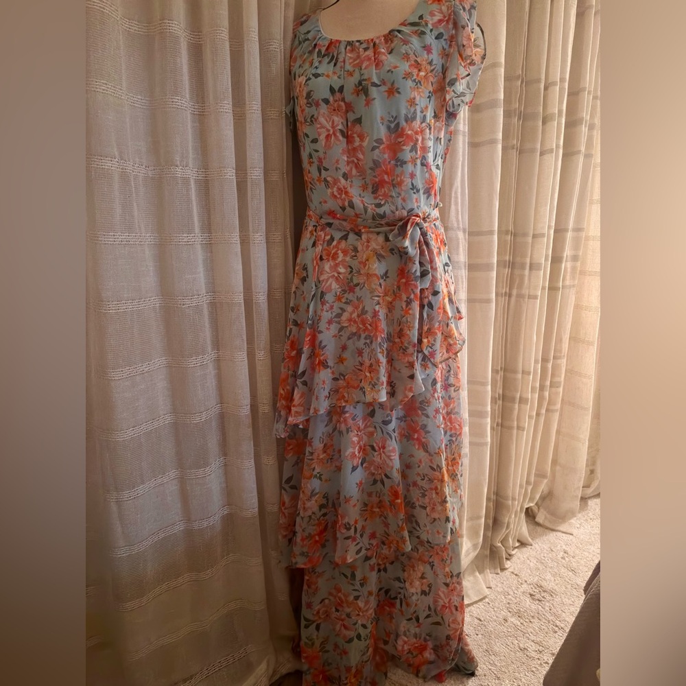 Floral Print Women's Dress